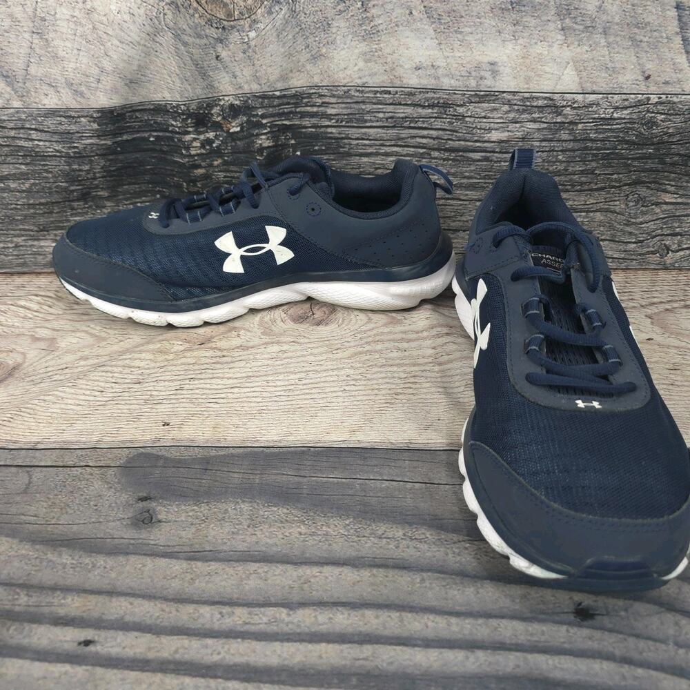 Under Armour Shoes Mens 12 US Blue Charged Assert Running Athletic 3022641-401 - Picture 10 of 12
